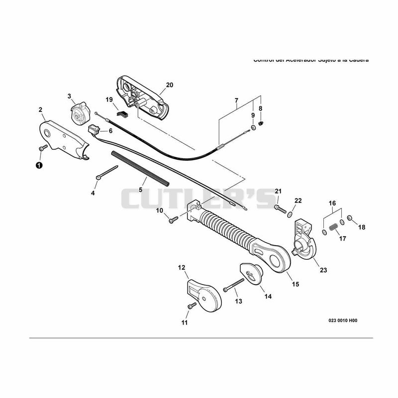 Hip Mount Throttle Control