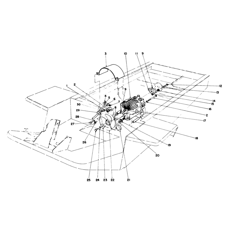 Transmission and Fan Assembly