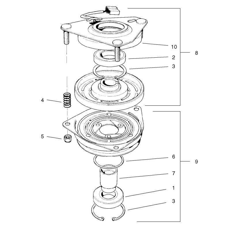 Clutch Assembly No 54-3200