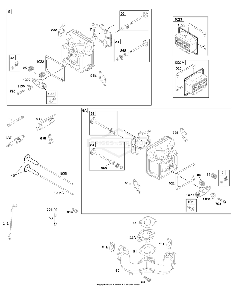 Cylinder Head, Intake Manifold, Valves