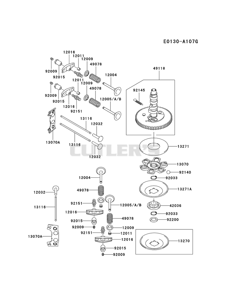VALVE/CAMSHAFT