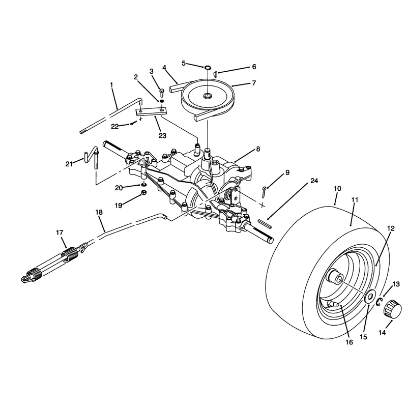 Rear Axle Assembly