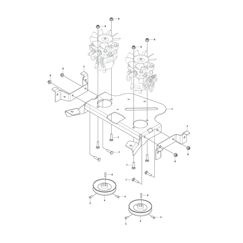 HYDRAULIC PUMP - MOTOR
