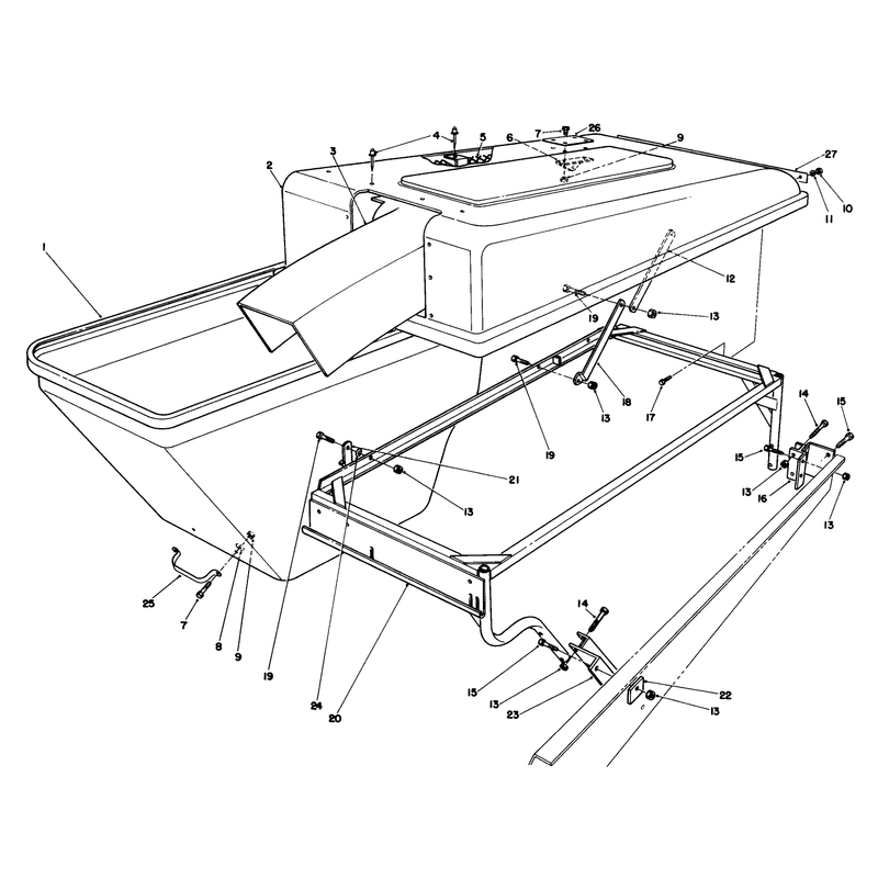 Grass Collection System Model No 30751 Optional Continued