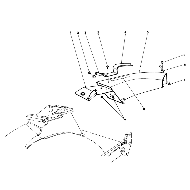 Side Discharge Chute Model No 59108 Optional