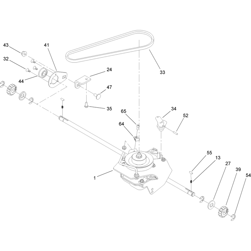 Gear Case and Pinion Assembly
