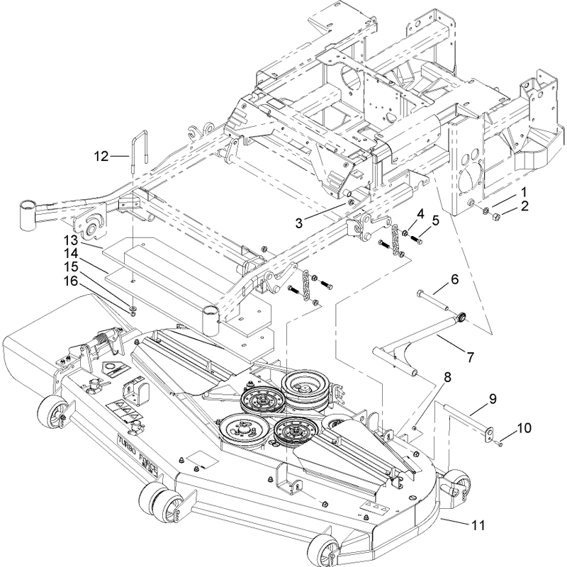 Deck Connection Assembly