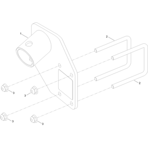 Jack Mount Kit Assembly No 147-8836