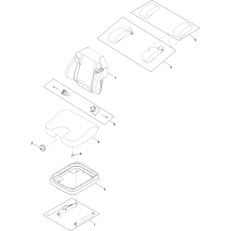 Seat Assembly No. 144-2632