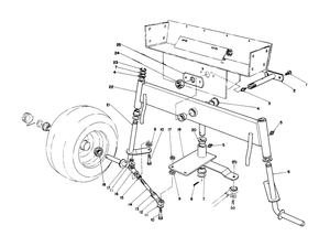 Rear Axle Kit Groundmaster 117