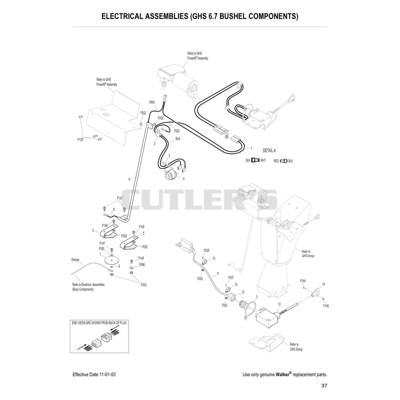 Electrical Assemblies GHS 6.7 Bushel Components