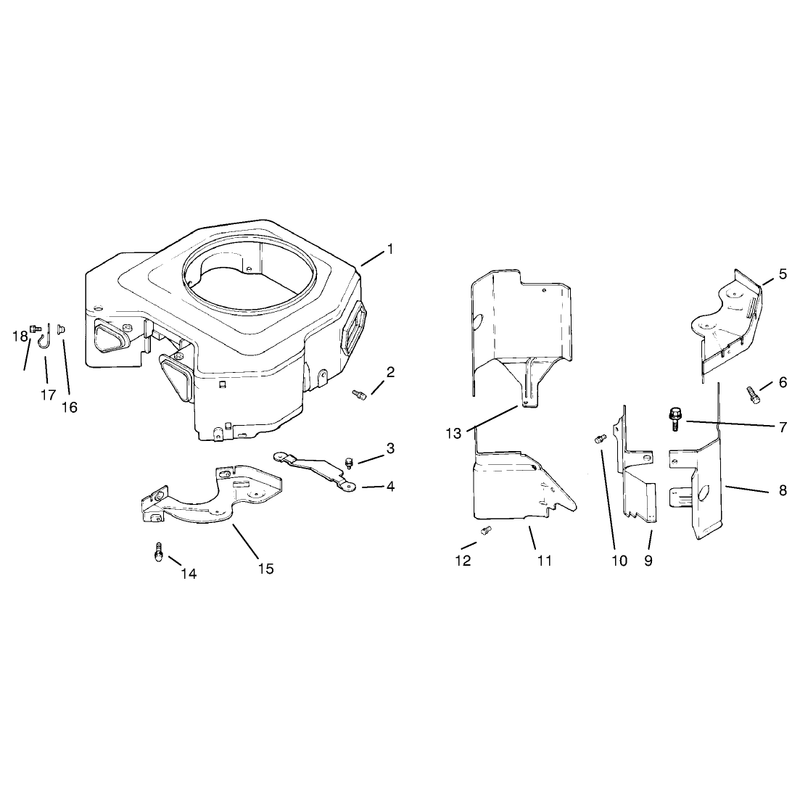 Blower Housing and Baffles