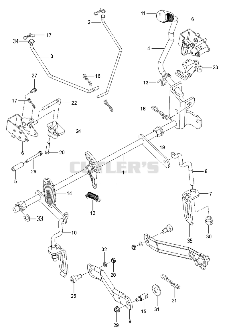 MOWER LIFT / DECK LIFT