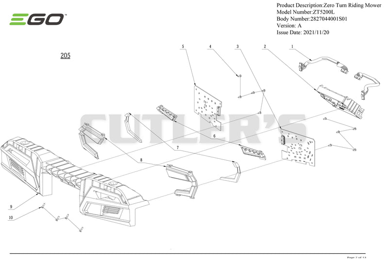 Front Frame Assembly