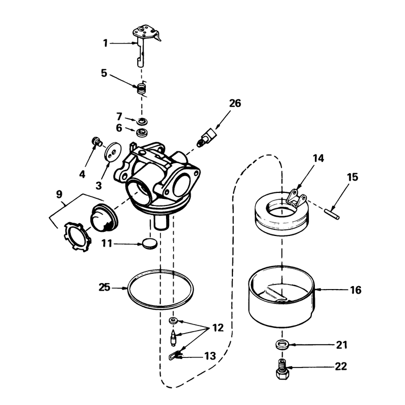 Carburetor No 632099