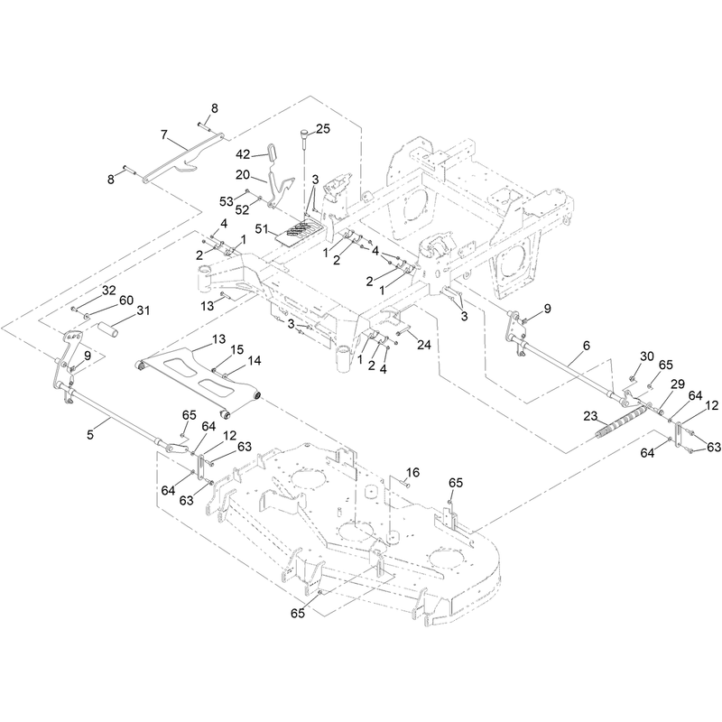 Deck Lift Assembly