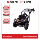 Simpson Electric 2500 PSI 1.2 GPM Electric Pressure Washer (SE61297-S)