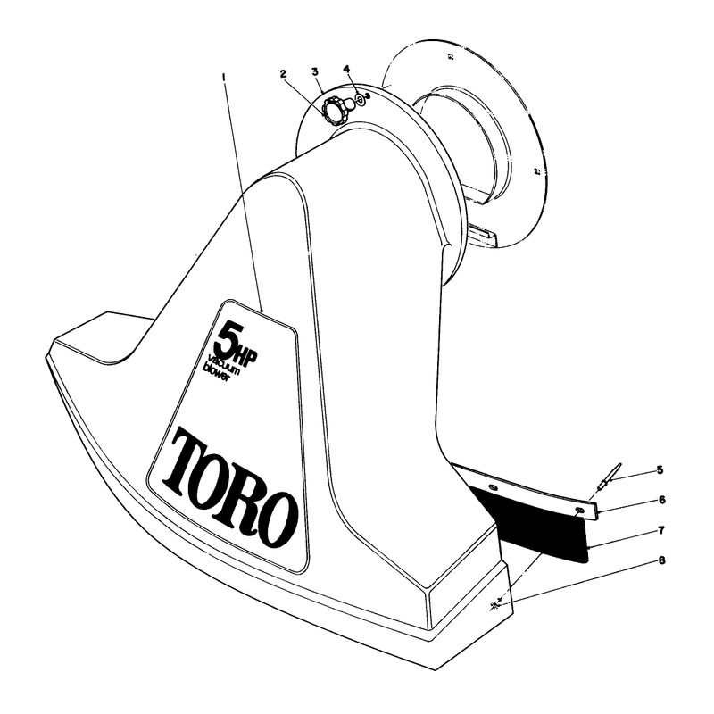 Snout Assembly Model 62912 and 62923