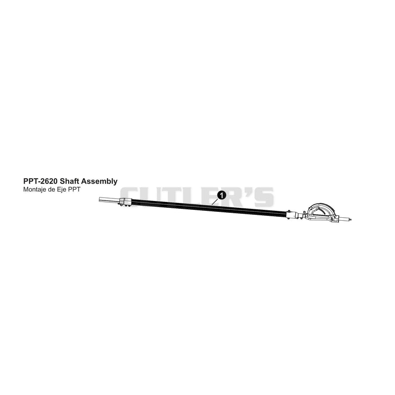 PPT 2620 Shaft Assembly