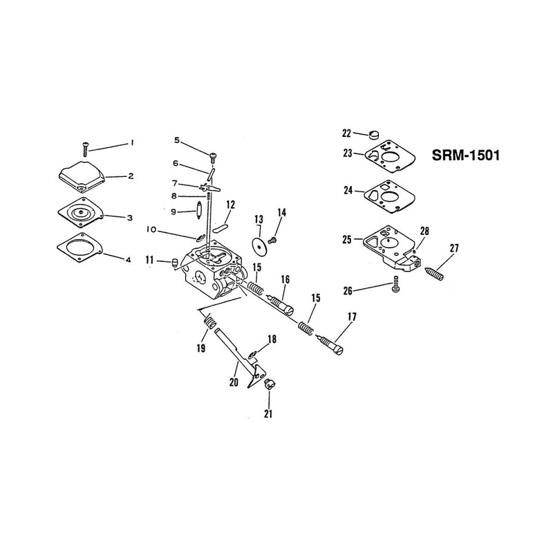 Carburetor Walbro Detail