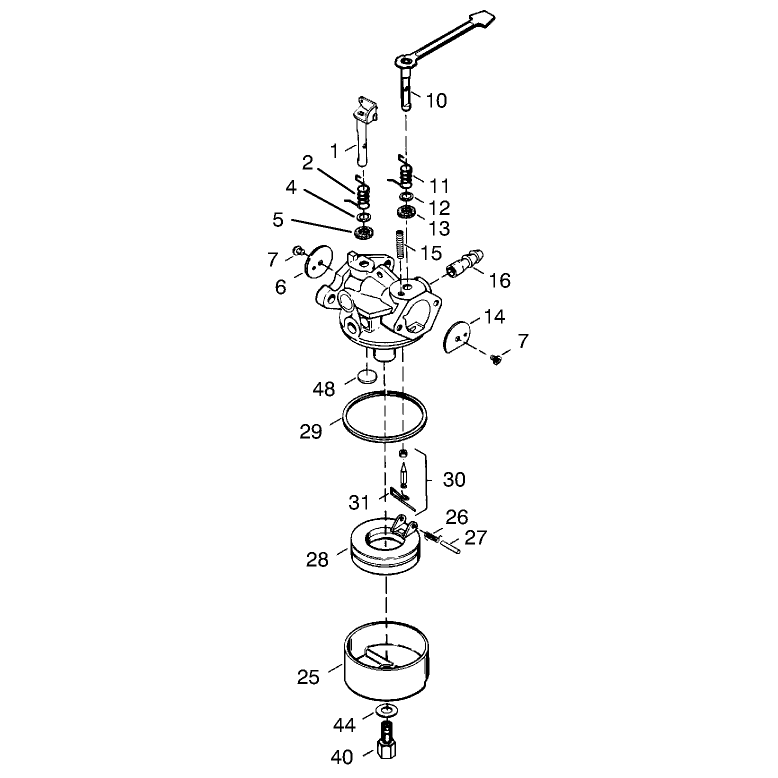 Carburetor No. 632641