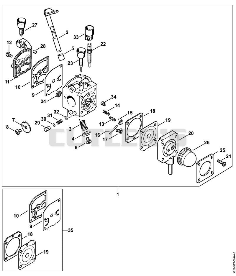 Carburetor C1Q-S73 (45.2006)