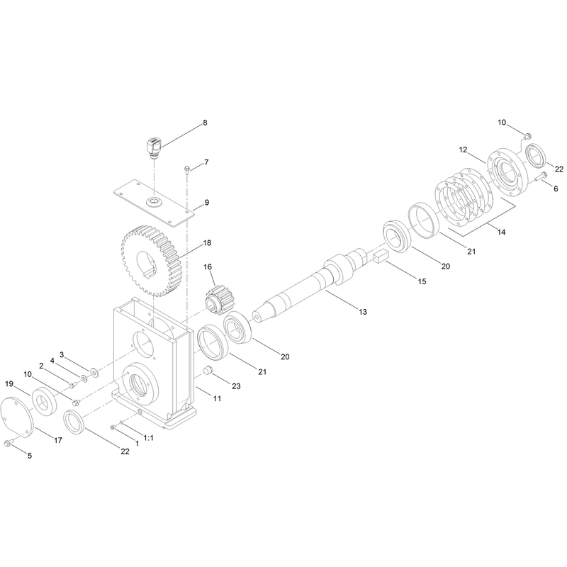 Rotary Hydraulic Assembly No 133-6207-03