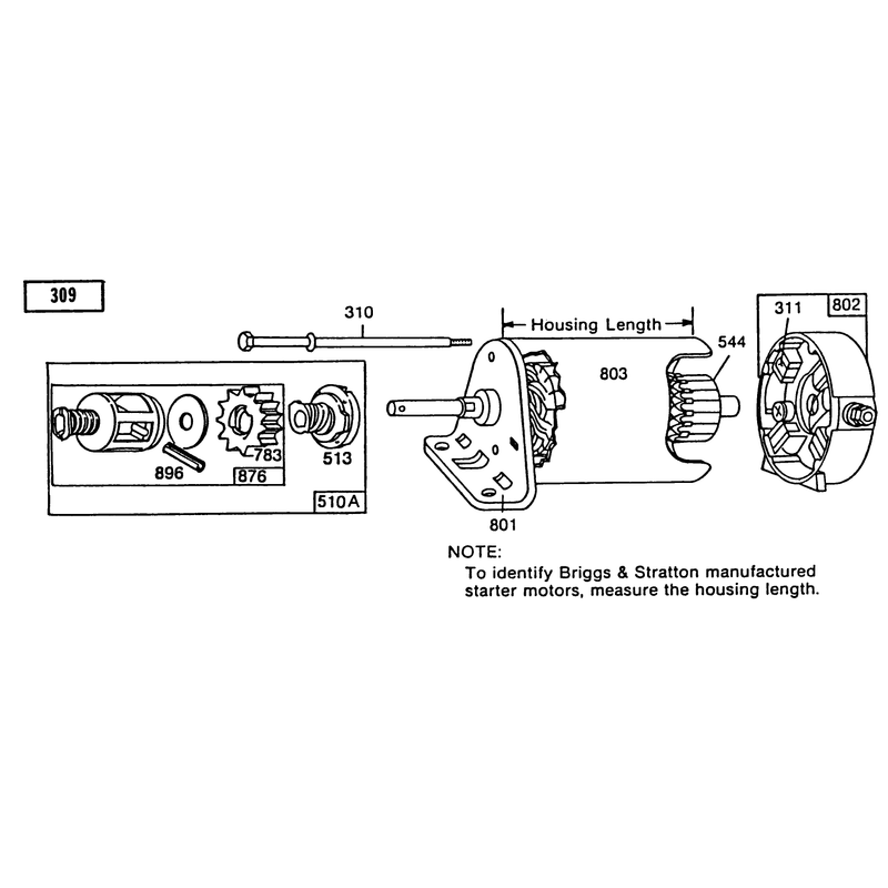 Engine Briggs & Stratton Model No. 191707-2161-01 (continued) 8 H.p. Rear Engine Rider Electric Model 56145