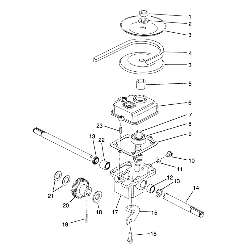 Gearbox Assembly No 71-8250