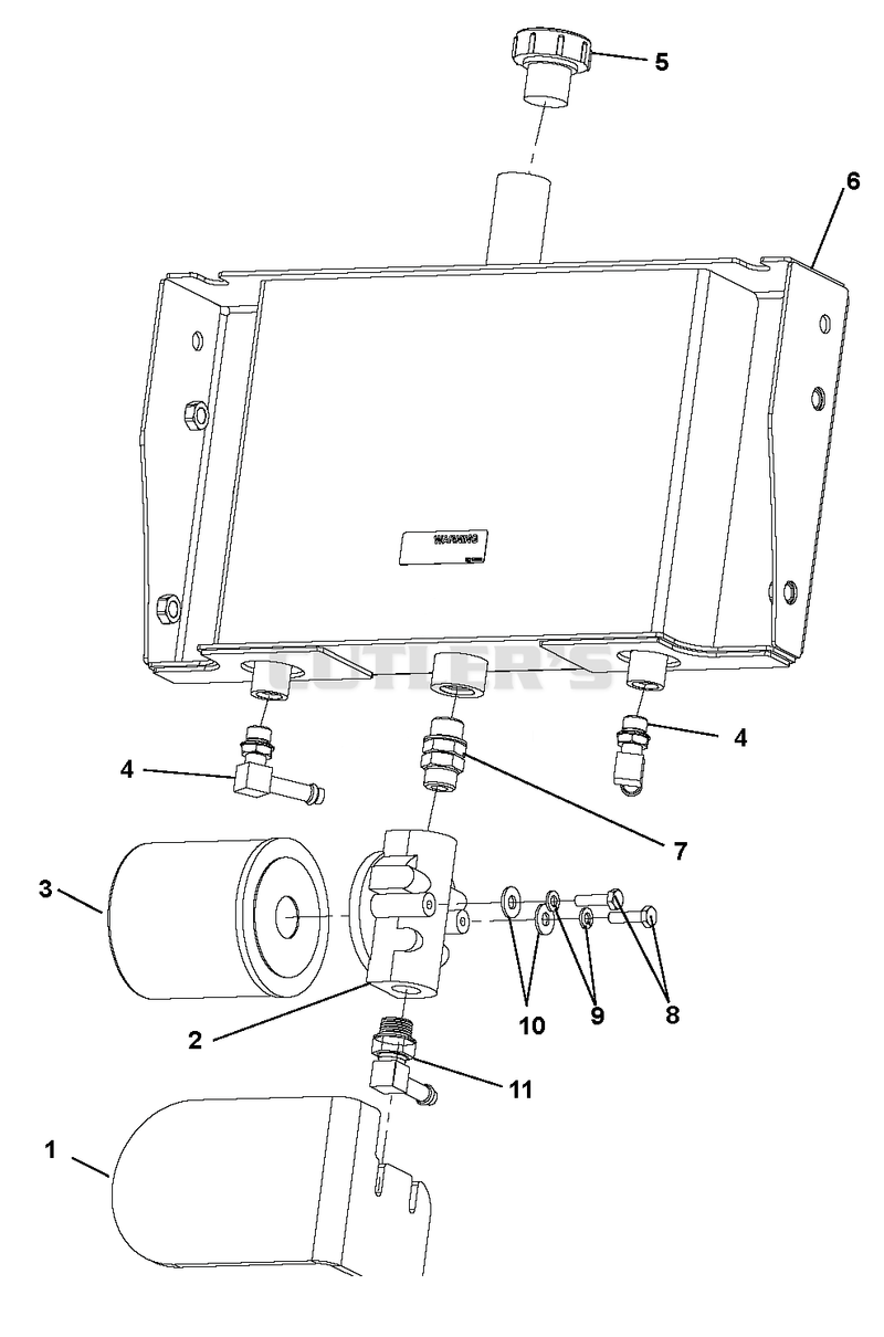 Hydraulic Oil Tank Assembly