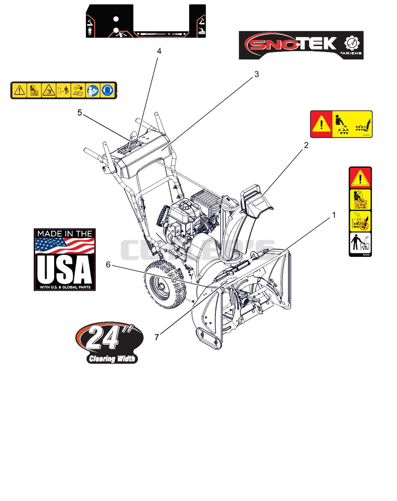 Decals - 24" CE