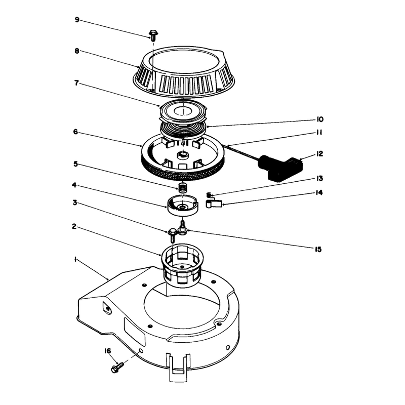 Recoil Assembly Model No 47pg6