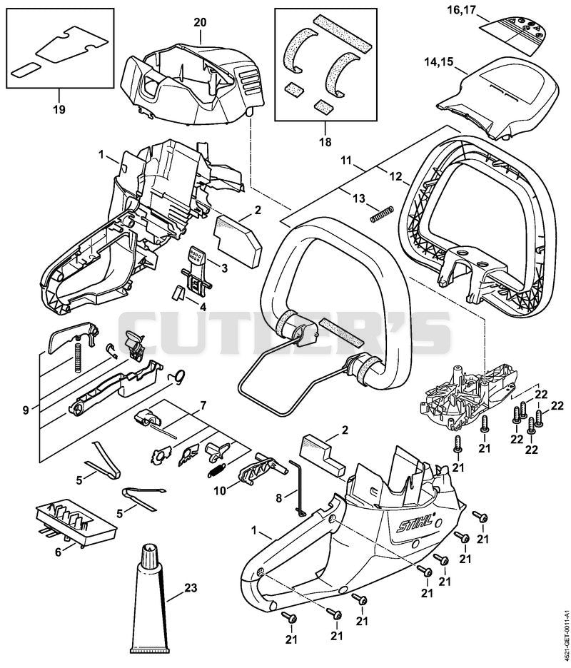 Motor Housing, Electronic Module