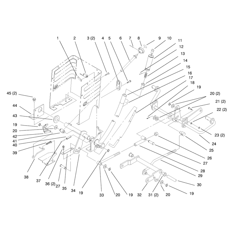 Lift Lever and Height of Cut