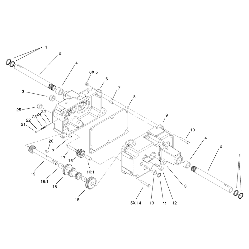 Transmission Case Assembly