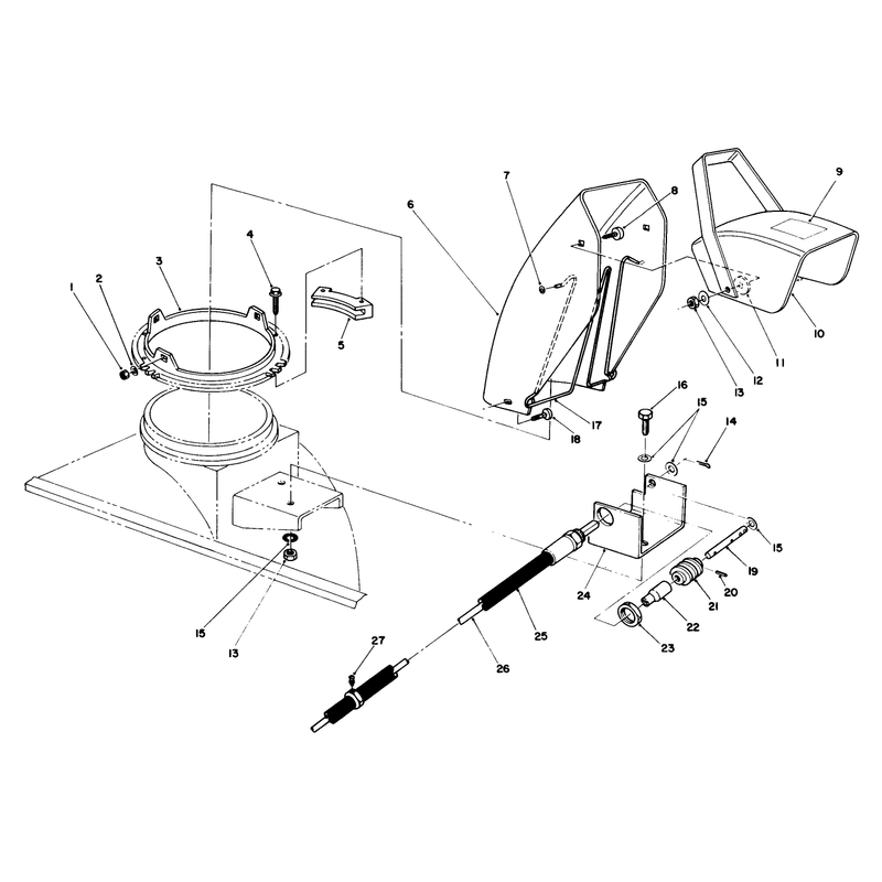 44in Snow Thrower Model No 30761 Optionalcontinued