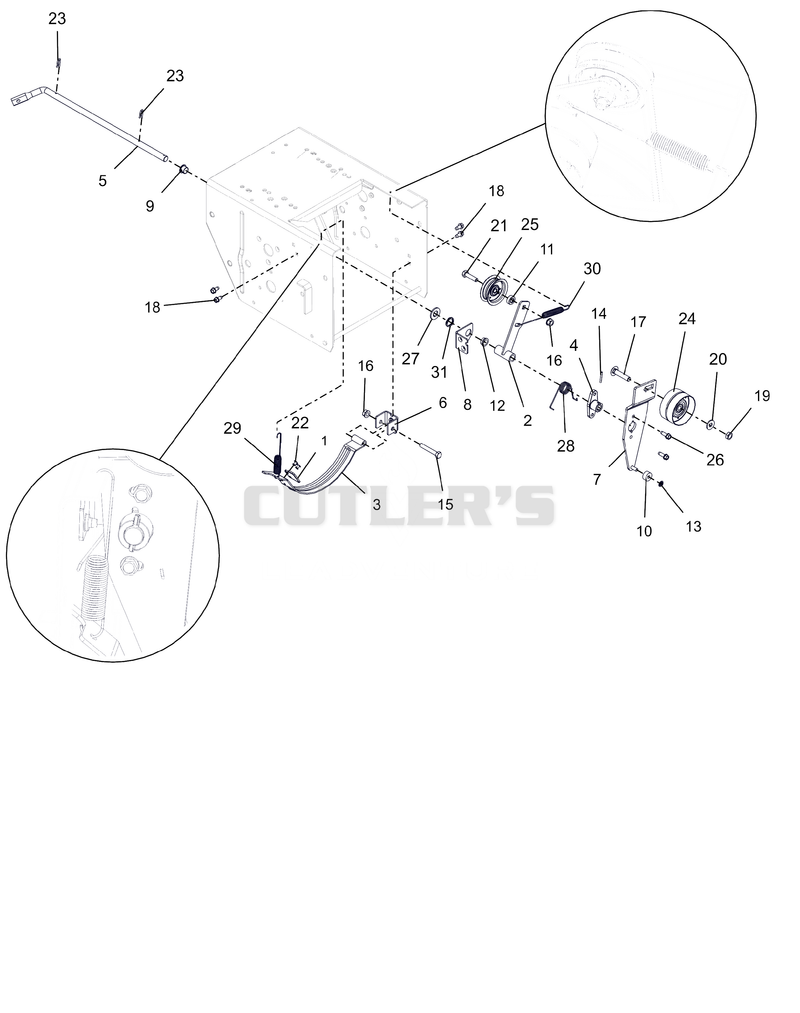 Brake And Idlers
