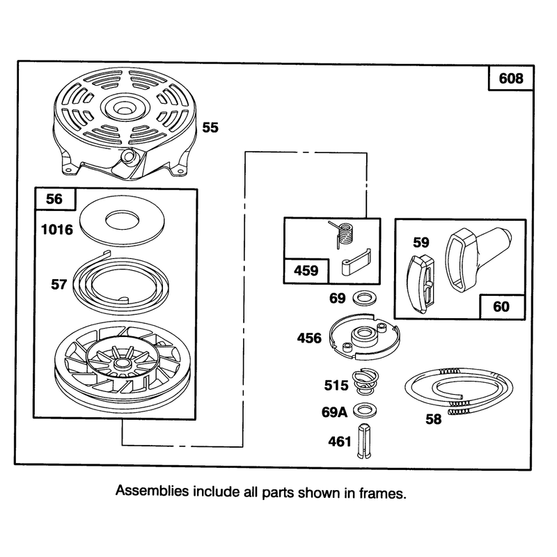 Engine Briggs and Stratton Model 127802-0513-21