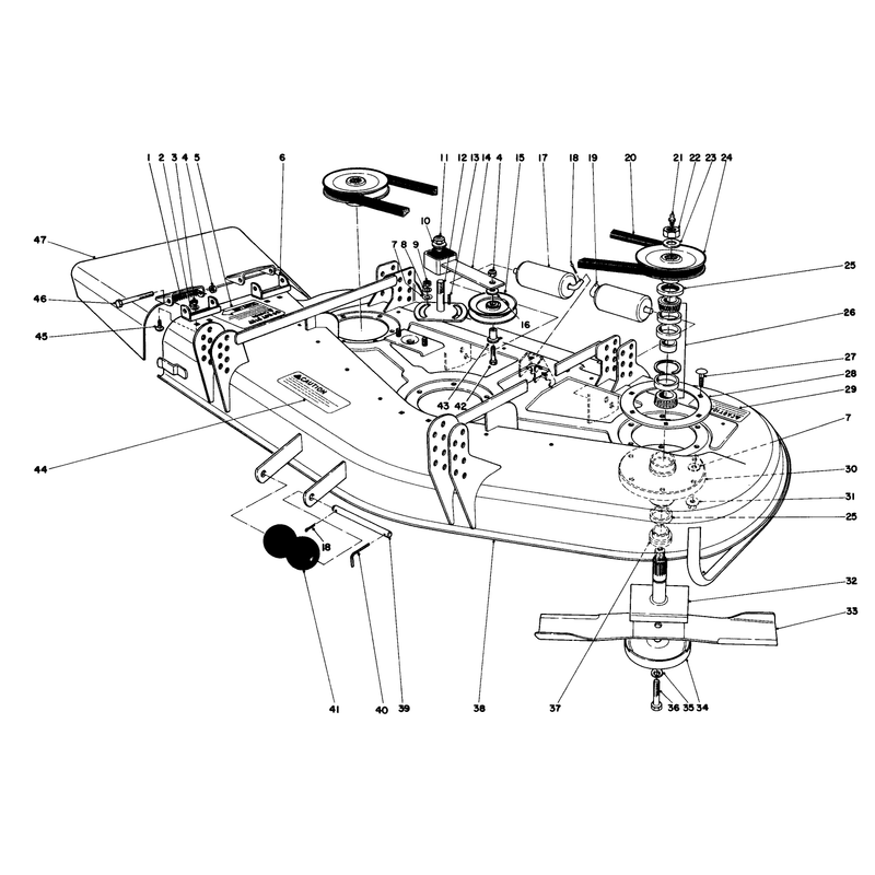 Cutting Unit Model No 30555