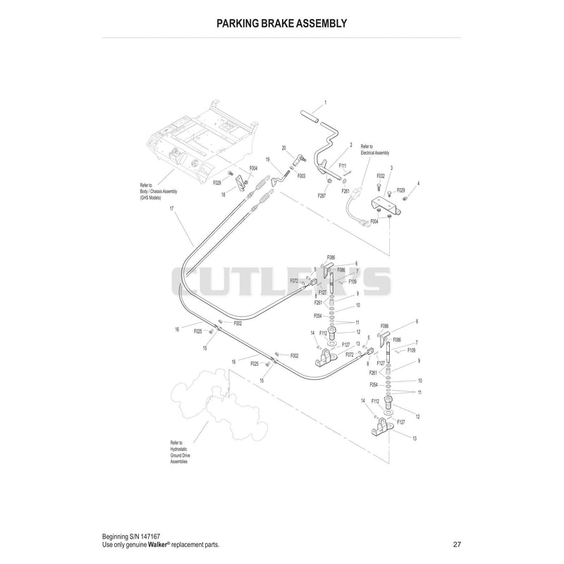 Parking Brake Assembly