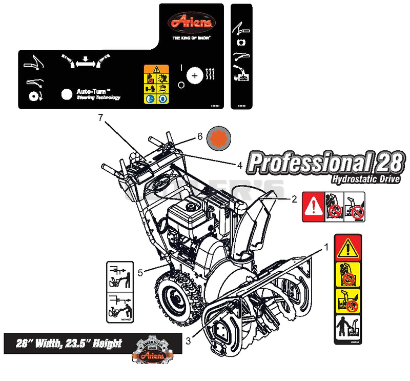 Decals - 28"