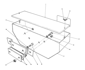 Weight Box Kit Groundsmaster 100-200 and 300 Series