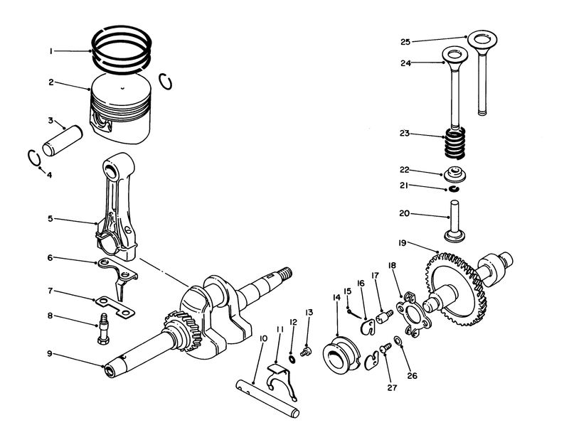 Crank Shaft and Cam Shaft