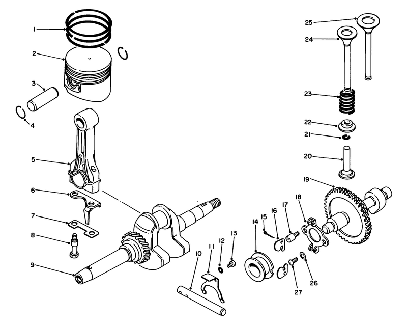 Crank Shaft and Cam Shaft