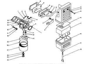 Air Cleaner and Carburetor Assembly