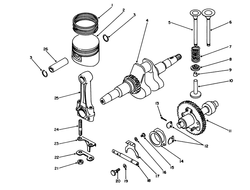 Crankshaft and Camshaft