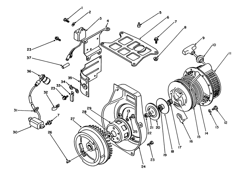 Recoil Starter Assembly