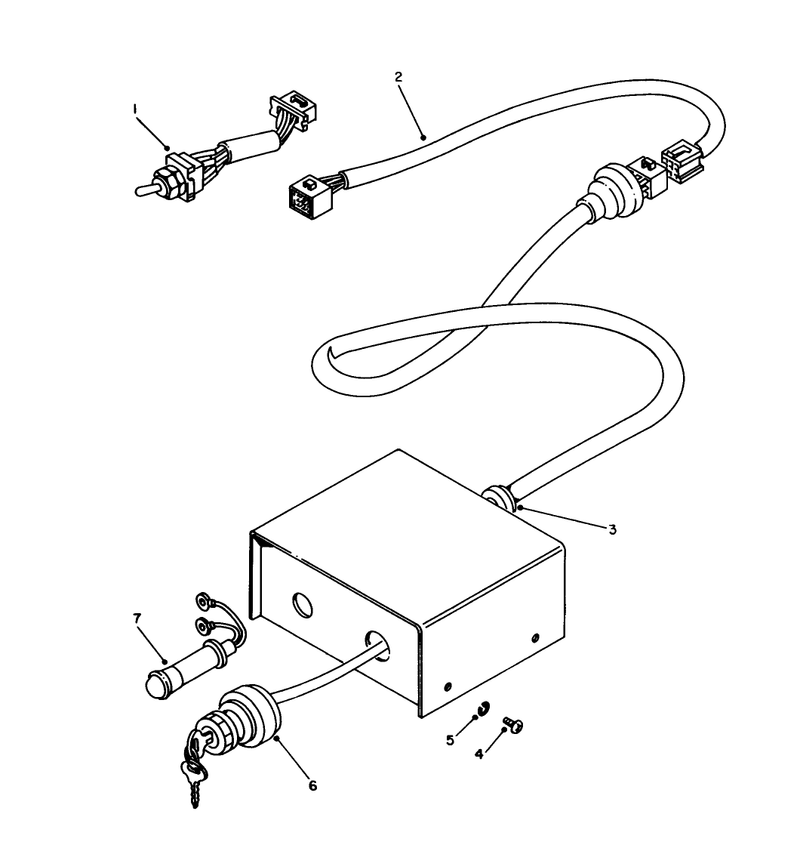 Remote Control Box Assembly No 50-9160 Optional
