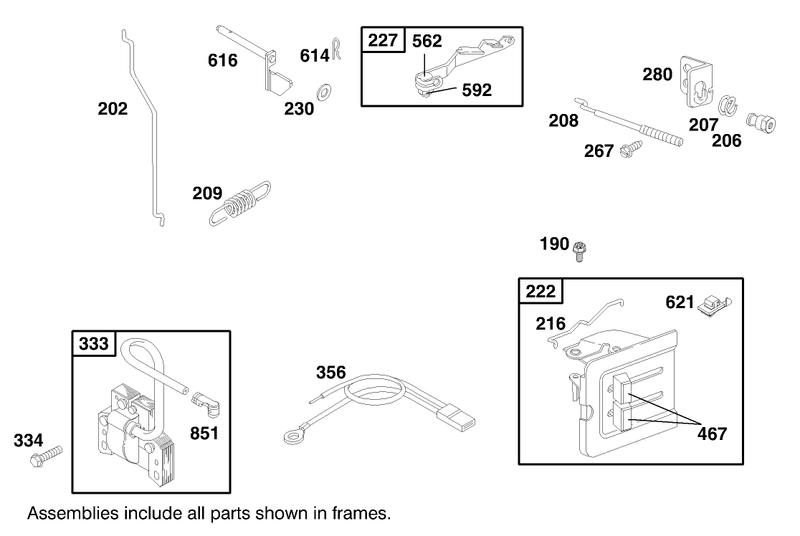 Engine Briggs and Stratton Model 135202-0142-03