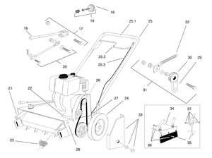 Cover Hopper and Wheel Assembly